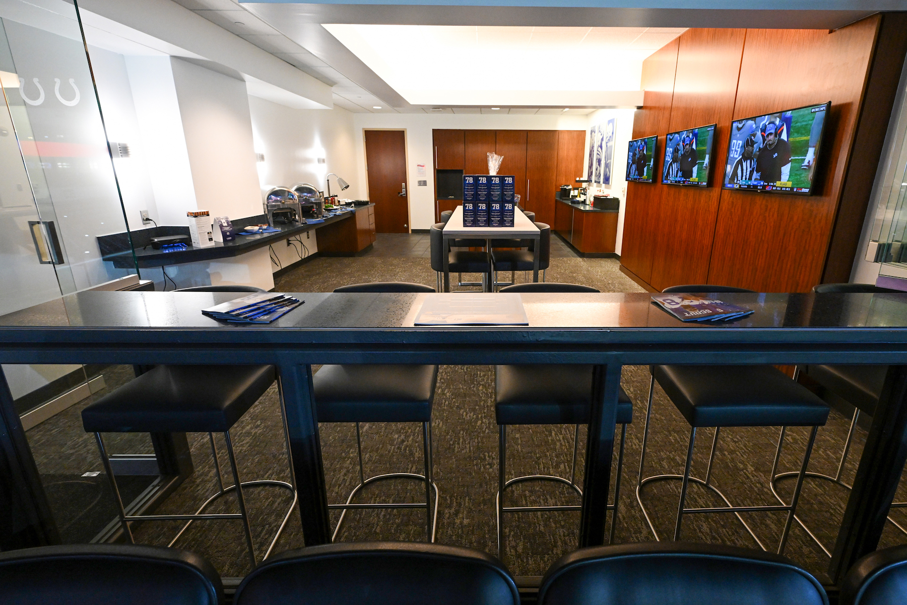 Interior of Loge Suite.